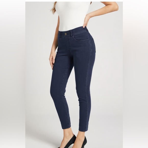 BETABRAND Signature Mid-Rise Denim | Skinny Size Large petite - Picture 1 of 11